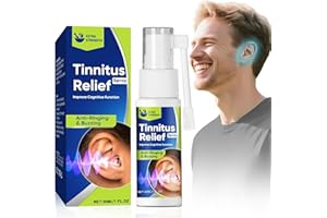 Anitiate Tinnitus Relief for Ringing Ears, Tinnitus Relief Spray Effective for Tinnitus Treatment, Relieve Ear Ringing & Reduce Noise, Improve Hearing & Discomfort for Women & Men, 1 FL.OZ 1Pack