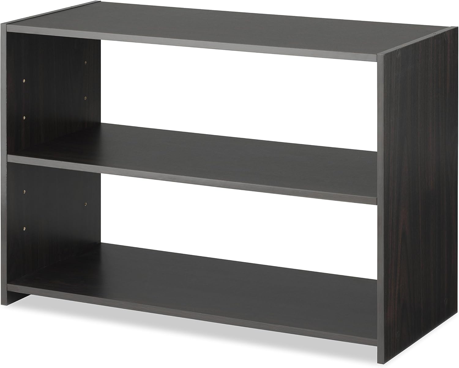 Whitmor Stackable 27" Wide 3Shelf Storage Organizer, Espresso Home & Kitchen