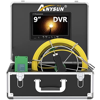 Buy Sewer Camera With 9 Inch Lcd Screen 100ft Inspection Camera Hd Monitor Plumbing Camera With Dvr Video Pipe Inspection Equipment Snake Video System 1000tvl Color Duct Camera 100ft 30m Dvr Online In Turkey