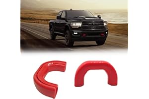 Silicone Tow Hook Covers, Customized Towing Hitch Covers Fit for RAM 2500/3500 2019-2025 (Not Fit for RAM 1500)