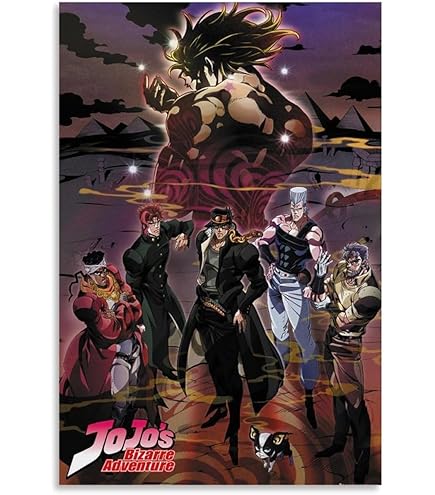 Close Up JoJo's Bizarre Adventure Poster Poster Group (24