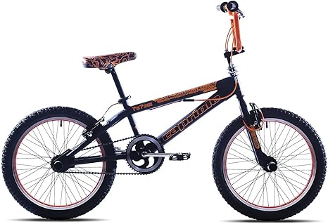 bmx black bike 360 freestyle