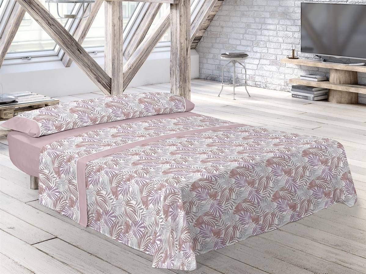 Pierre Cardin Polycotton Duvet Cover Set Pink C3 Bed 160 cm