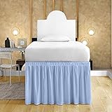 Mattress-Homes Ruffled Dorm Bed Skirt, Twin