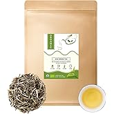 KHS Green Tea Loose Leaf, 7.06 Oz Organic Green Tea Leaves Fresh & Elegant Flavor Natural USDA Organic Loose Green Leaf Tea for Hot or Iced Tea Beverages -200g