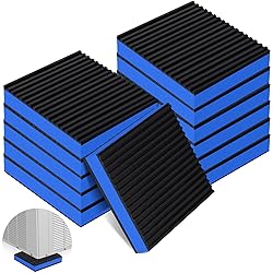 ToLanbbt 12 Pack Rubber Anti Vibration Pads 4" x