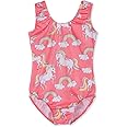HOZIY Gymnastics Leotards for Girls Unicorn Pink Purple Sparkly Dancewear Activewear Quick Dry