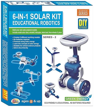 solar kit 6 in 1 toys for sun
