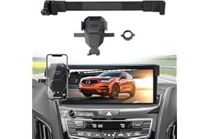 Sunsdrew Car Phone Holder for 2019-2025 Acura RDX Accessories,Adjustable GPS Acura RDX Phone Mount for 10.2-inch Screen,Hands-Free Ultra Stable Air Vent Phone Stand