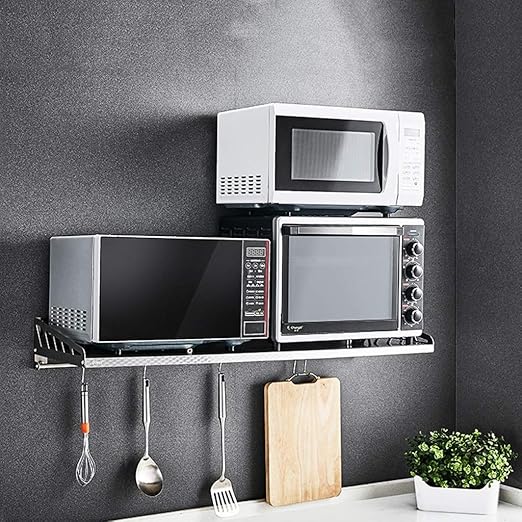 SYLOZ Estante para Horno De Microondas De Acero Inoxidable 304 ...