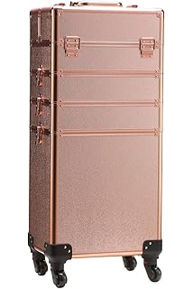 makeup wheelie case