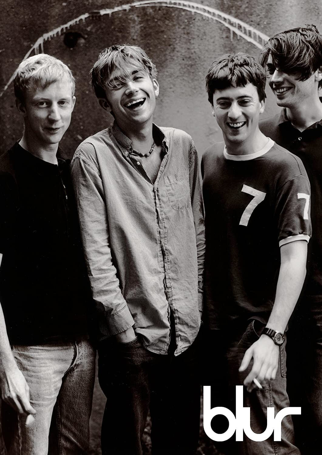 Boblet Posters BLUR #8-90's indi band - Damon Albarn - Music band - music legends - A4 Poster - print - picture