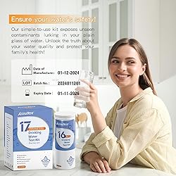 AssuTest 17 in 1 Water Test Kit-100 Strips + 2