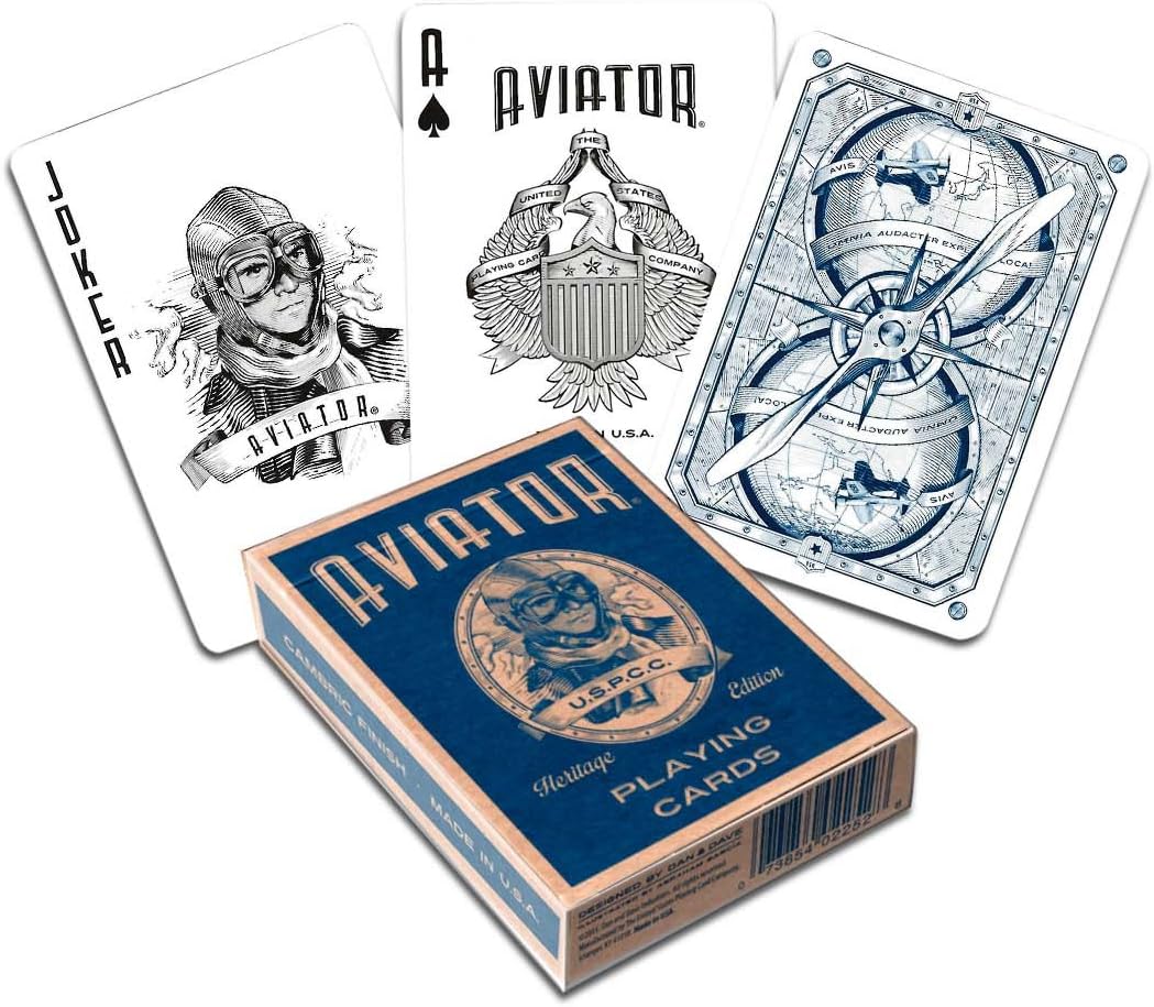 AVIATOR HERITAGE BICYCLE CARDS