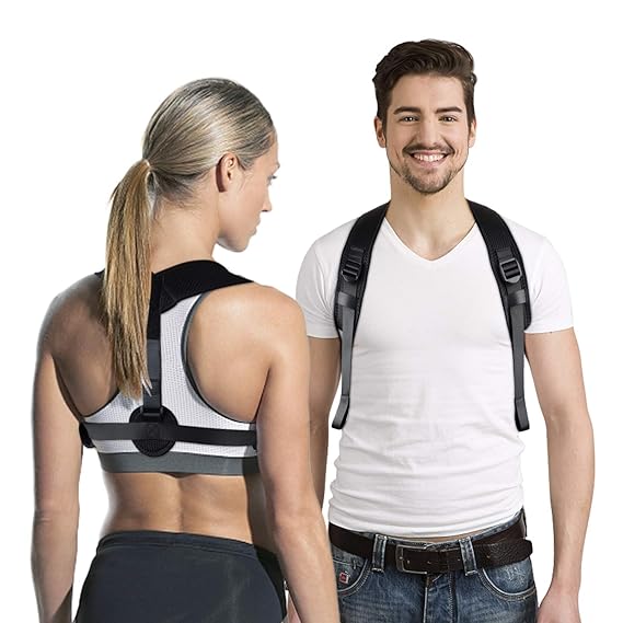 Haltungskorrektur Geradehalter für Rücken Schulter Haltungskorrektur Rückenstütze für Bessere Körperhaltung Einstellbare Posture Corrector Haltungstrainer für Damen und Herren Rückenstabilisator