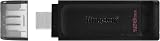 Kingston DataTraveler 70 DT70 128GB USB-C Flash Drive USB 3.2 Gen 1 Black view 5