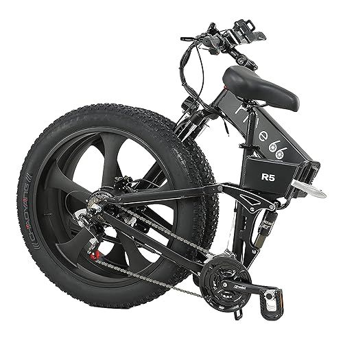 ride66 Electric Bike Folding Bicycle 1000W Powerful Motor 26 Inch