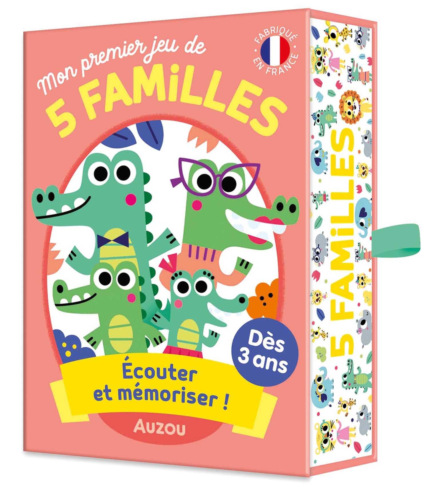 Jeux de cartes Auzou: Mon premier jeu des 5 familles
