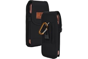 Phone Holster for Samsung Galaxy S25 Ultra, S25/S25+, A56, A36, A26, A16, A55, A15, A06, A05s - Belt Pouch Case w/RFID Card H