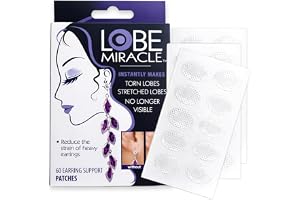 Lobe Miracle - Clear Earring Support Patches