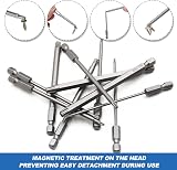 TakFree 100mm Torx Bit Set 11pcs T5-T40 1/4 inch Magnetic S2 Steel view 4