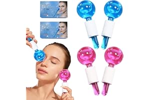 RVSWIHFA Ice Roller voor Gezicht & Ogen – Premium Ice Globes voor Gezichtsbehandeling, Perfect voor Poriën Verkleining en Rim