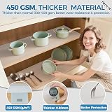 Hersvin Kitchen Drawer Liners 44.5cmx500cm Non-Slip EVA Waterproof Cupboard Mats view 2