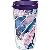 Tervis Inkreel Butterfly Wing Made in USA Double Walled Insulated Tumbler Travel Cup Keeps Drinks Cold & Hot, 16oz, Classic