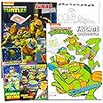 Teenage Mutant Ninja Turtles Coloring and Activity Book Set With Stickers