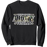 Veteran Shirt for Men - United States Army Veteran Sweatshirt