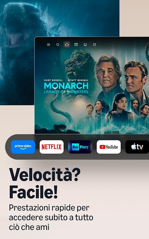 Fire TV Stick 4K (ultimo modello), streaming 4K semplice, nuovo telecomando Fire TV, tutte le tue app in un unico posto, TV in diretta gratuita, trova i contenuti più velocemente con Alexa+