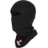 BOCOMAL FR Flame Resistant Balaclava Face Mask Arc Rated NFPA2112 CAT2 Helmet Liner Covering Hood for Welding