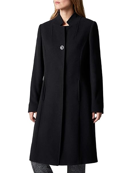 Walbusch Damen Wollmantel Cashmeretuch in Kurzgrößen einfarbig