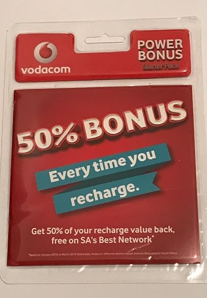 Vodacom South Africa Sim Card Prepaid Starter Pack Trio Sim Nano