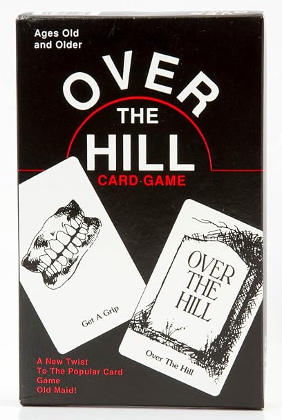 Amazon Com Over The Hill Card Game Toys Games