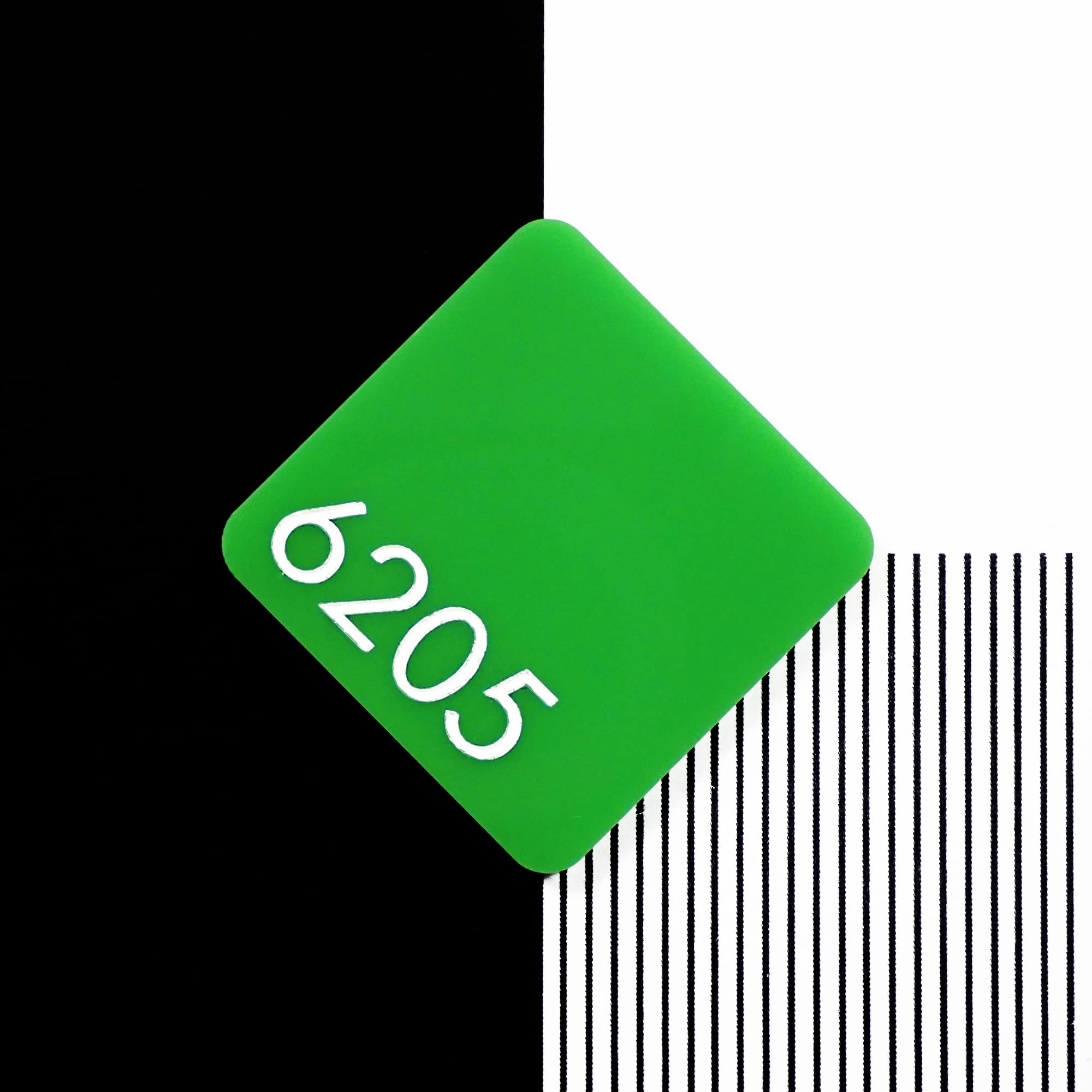 Perspex 6205 Green Cast Acrylic Sheet - 600x500x3mm