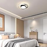 Comely Modern LED Ceiling Light 32W 2350LM Warm White 3000K Black view 2