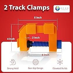Track Clamp Set for Hot Wheels Track Sets