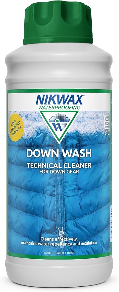 Nikwax DOWN WASH 1L - Technical Cleaner for Down Gear and Bedding