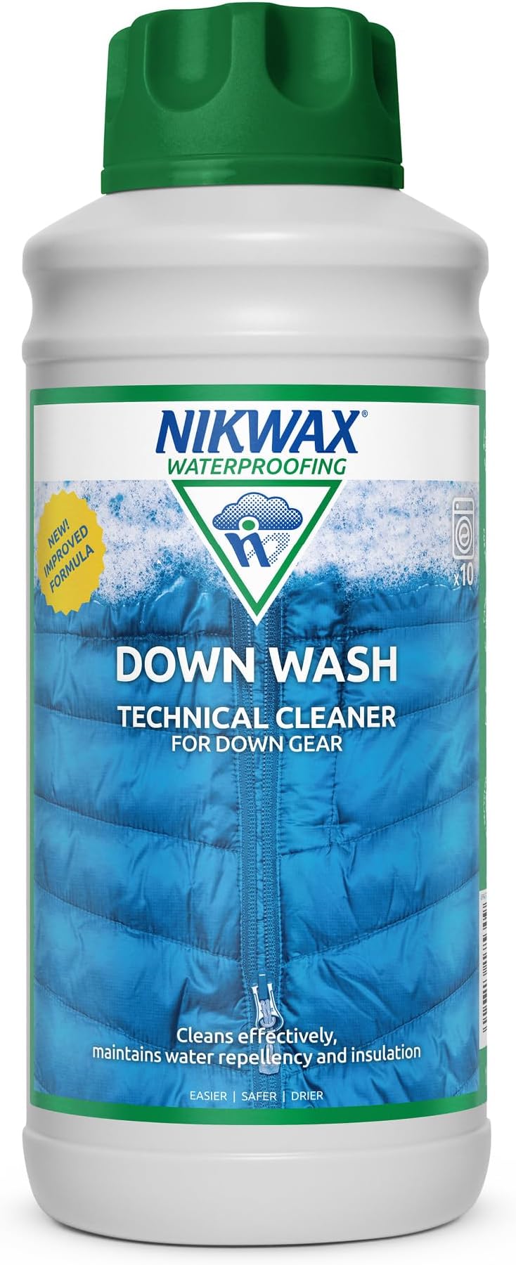 Nikwax DOWN WASH 1L - Technical Cleaner for Down Gear and Bedding