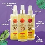 Malibu Sun SPF 20 Clear Protection Spray 250ml Water Resistant Medium Sun view 6