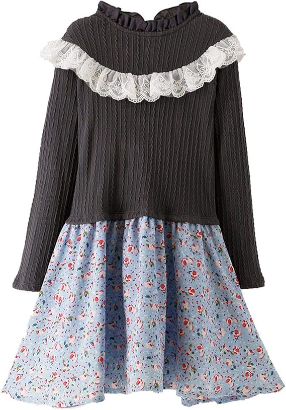 Amazon キャサリンコテージ 女の子 子供服 花柄シフォンドッキングワンピース Tm1063 Tak ワンピース チュニック 通販