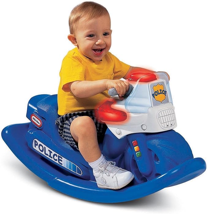 little tikes police car with lights and siren