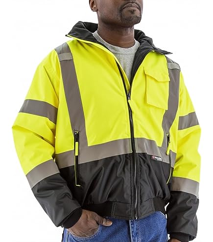 Amazon.com: Majestic 75-1311/L High Visibility Yellow Waterproof