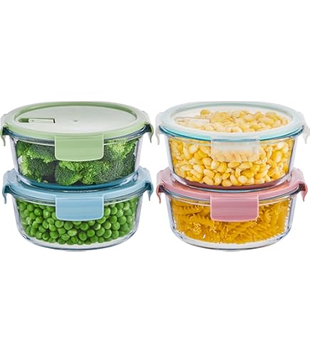 Amazon.com: Snapware 1 Cup Glass Round Food Container, 1 EA : Home & Kitchen