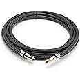 THE CIMPLE CO 125 Feet - RG-11 Coaxial Cable F Type Cable High Definition with RG11 Coax Compression Connectors - (Black)