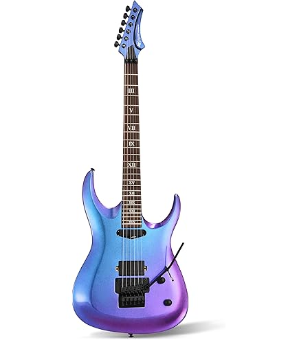 Amazon.com: Leo Jaymz Hurricane Series Electric Guitar,Double Cut