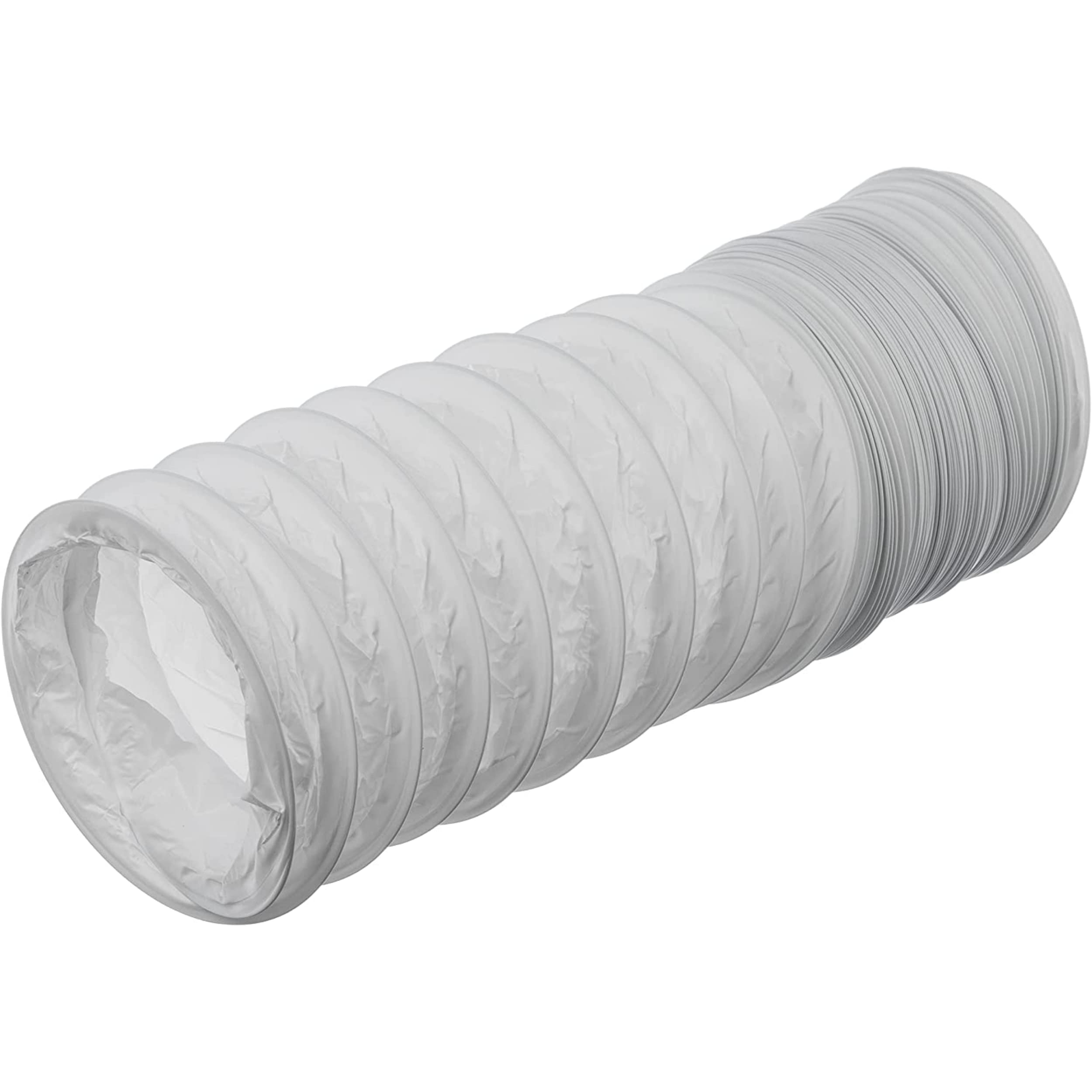 LIRAST 125mm / 3m PVC Flexible Ducting - Ventilation Duct Hose for Tumble Dryer, Cooker Hood, Extractor Fan, Air Conditioner