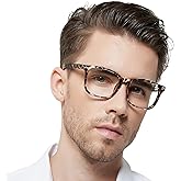 OCCI CHIARI Reading Glasses Men Fashion Rectangle Readers(1.0 1.25 1.5 1.75 2.0 2.25 2.5 2.75 3.0 3.5 4.0 5.0 6.0)