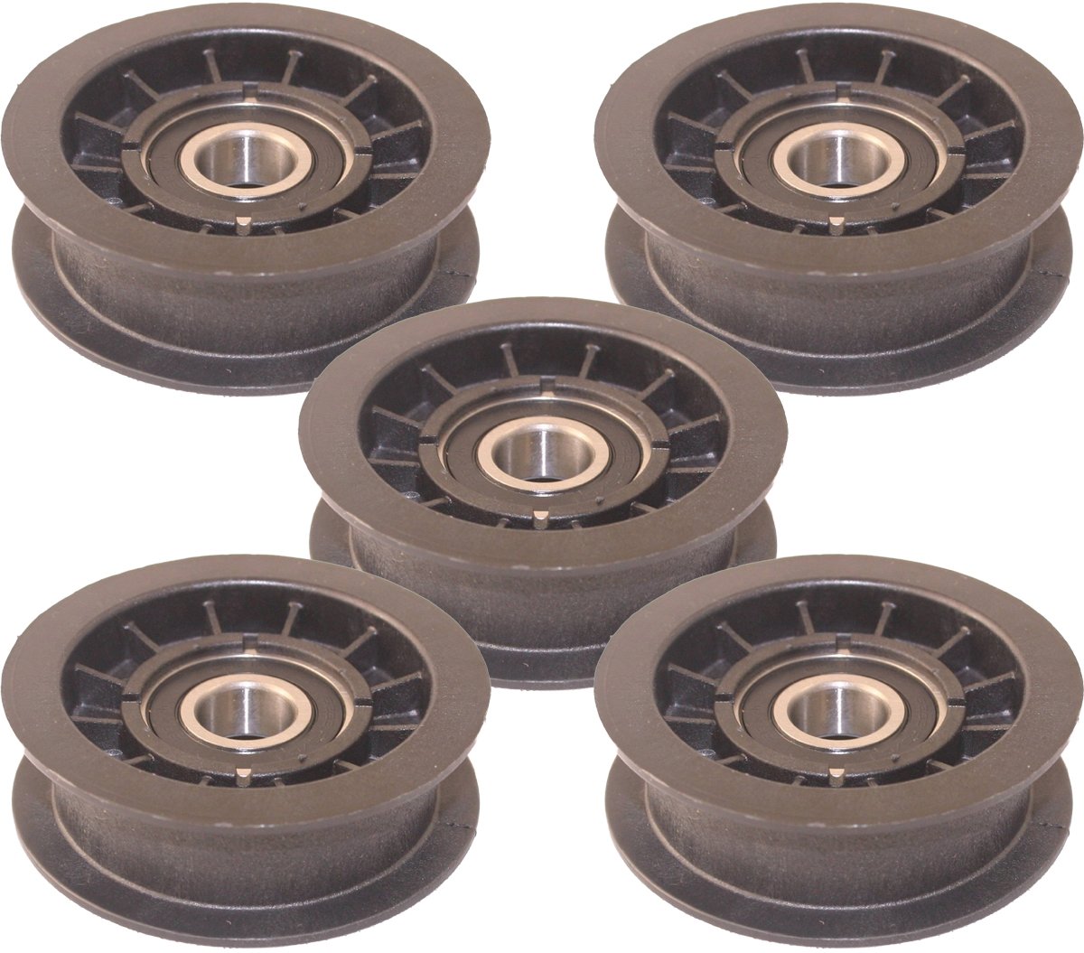 Amazon.com: Murray 5 Pack Lawn Mower Idler Pulley 2-3/ Diameter,  690409MA-5PK: Home & Kitchen